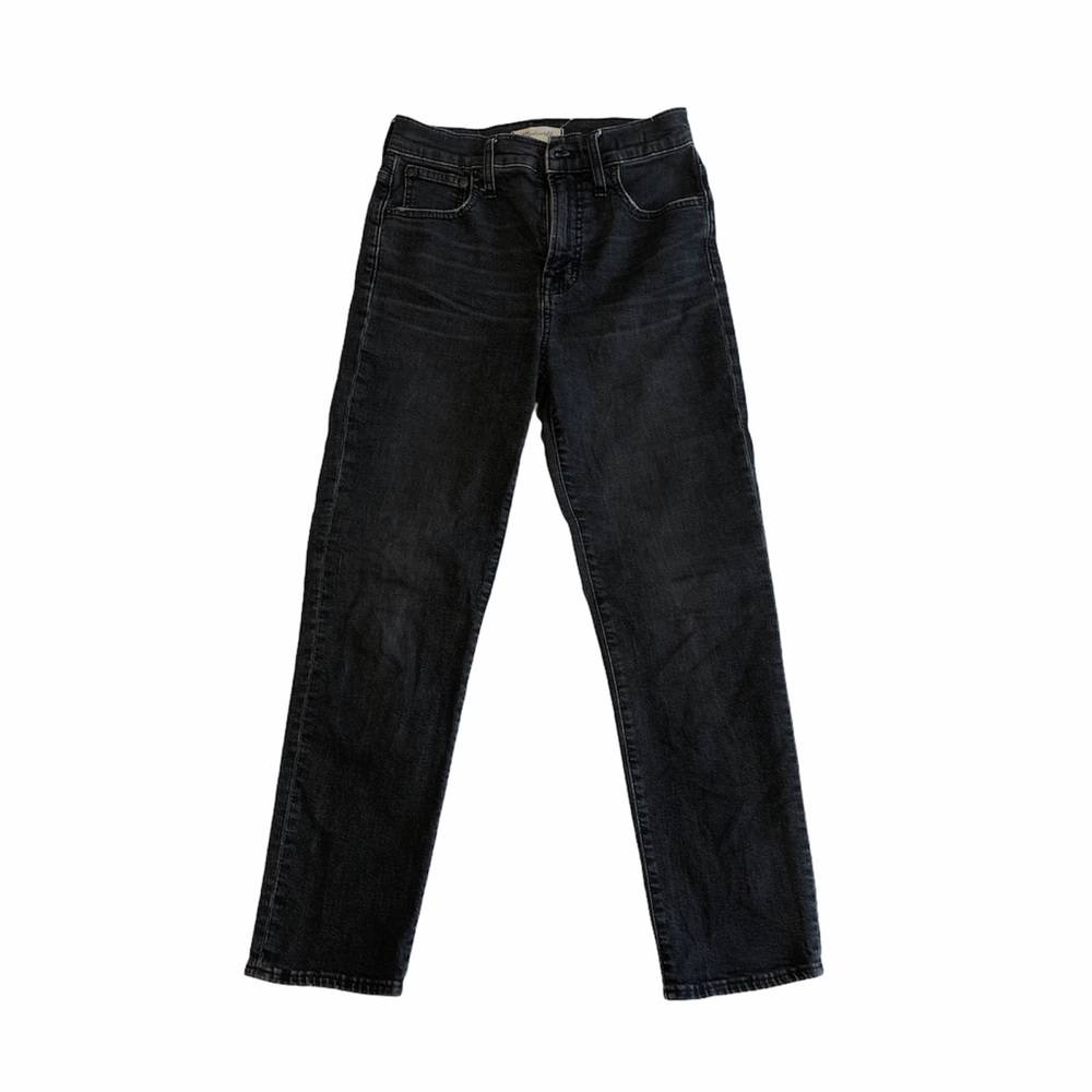 Madewell The Perfect Vintage Crop Jean - Black
